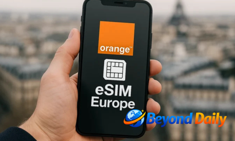 orange travel esim