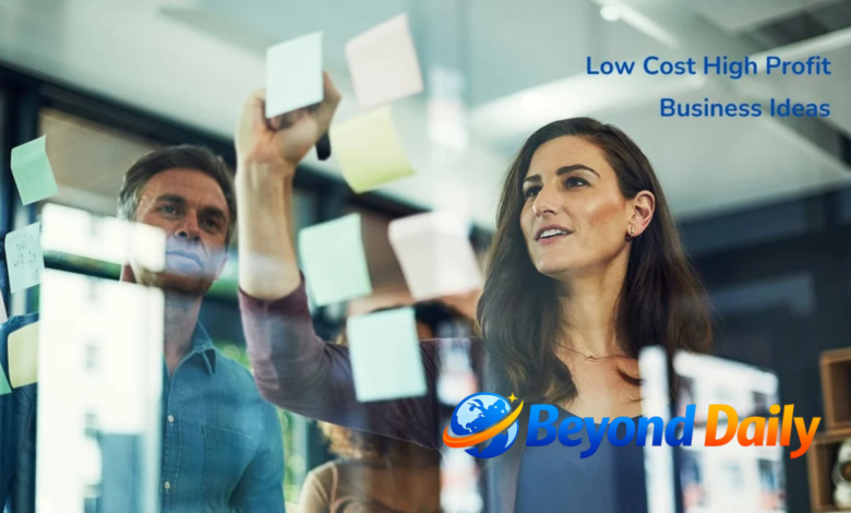 low cost business ideas UK