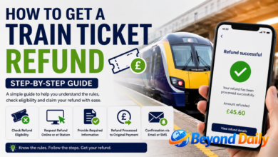 how to get a train ticket refund